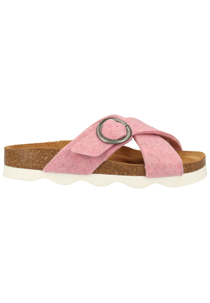 Shepherd Hausschuhe Wolle Pink - surf4shoes