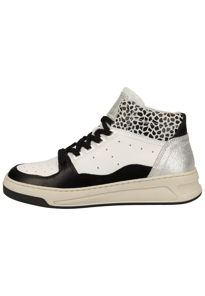 Bullboxer Sneaker Leder Weiß/Schwarz - surf4shoes