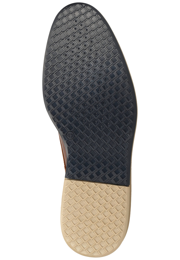 Bullboxer Halbschuhe Leder/Textil Cognac - surf4shoes