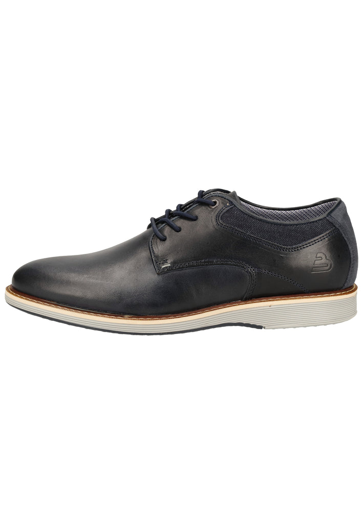 Bullboxer Halbschuhe Leder/Textil Navy - surf4shoes