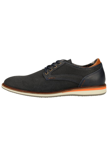 Bullboxer Halbschuhe Leder/Textil Navy - surf4shoes
