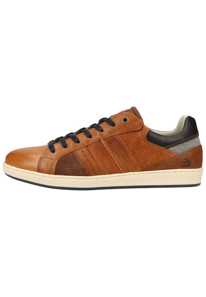Bullboxer Sneaker Leder/Textil Cognac - surf4shoes