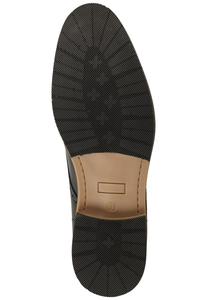 Bullboxer Businessschuhe Leder Schwarz - surf4shoes