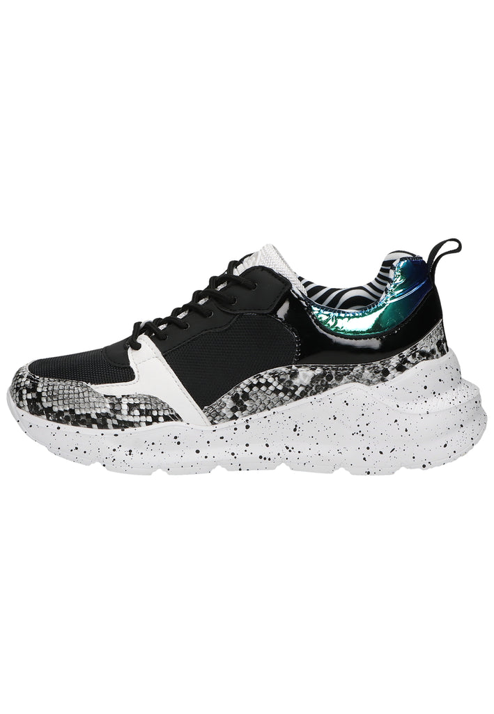 Bullboxer Sneaker Lederimitat/Textil Schwarz - surf4shoes