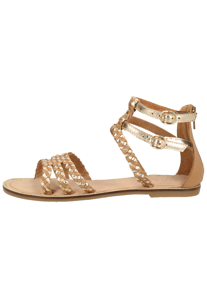Bullboxer Sandalen Leder Gold - surf4shoes