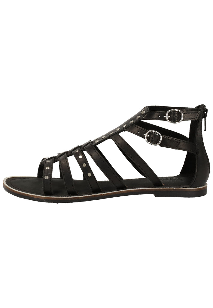 Bullboxer Sandalen Leder Schwarz - surf4shoes