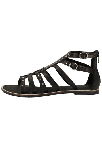 Bullboxer Sandalen Leder Schwarz - surf4shoes