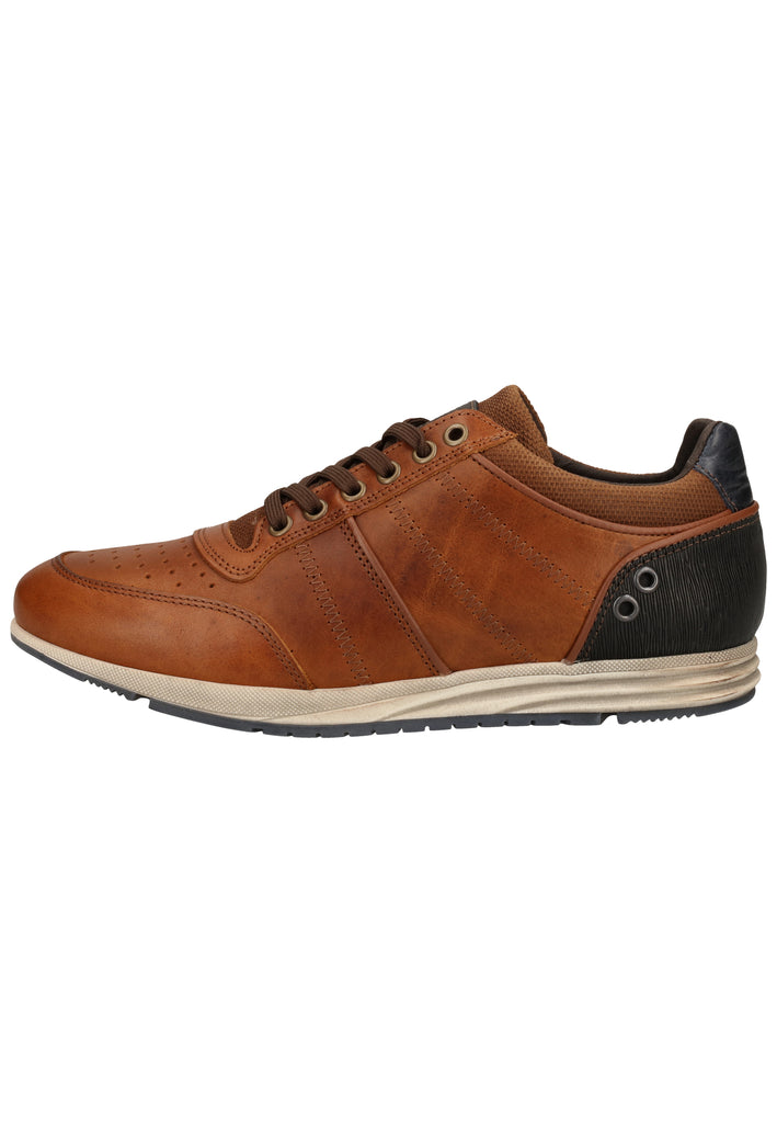 Bullboxer Sneaker Leder/Textil Cognac - surf4shoes