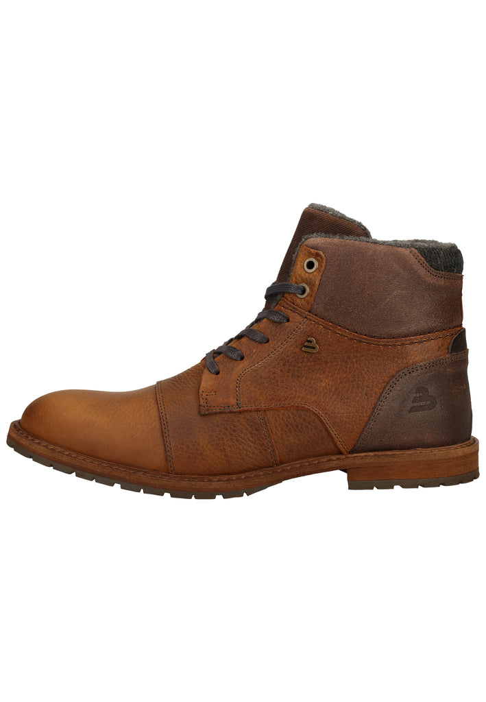 Bullboxer Stiefelette Leder Cognac Warmfutter - surf4shoes