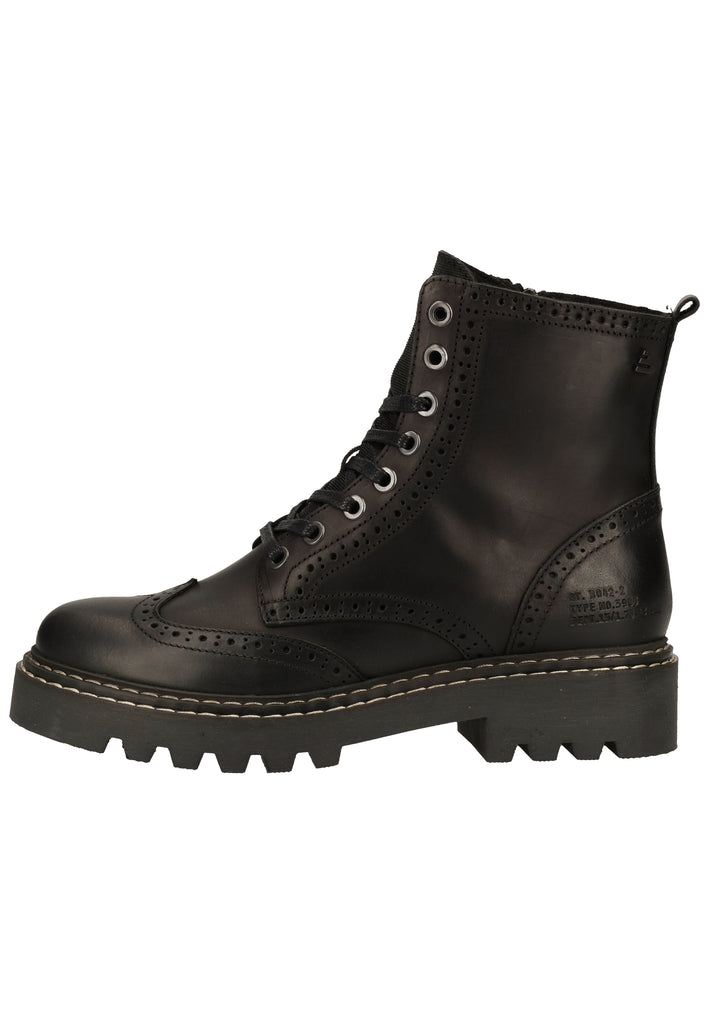 Bullboxer Stiefelette Leder Schwarz - surf4shoes