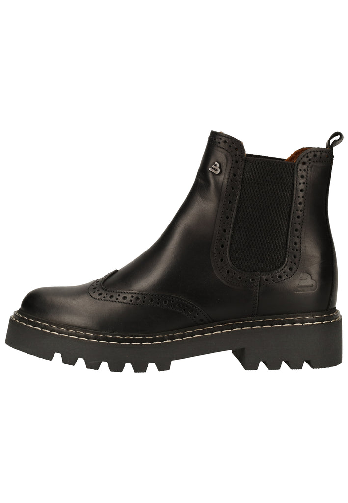 Bullboxer Stiefelette Leder Schwarz Warmfutter - surf4shoes