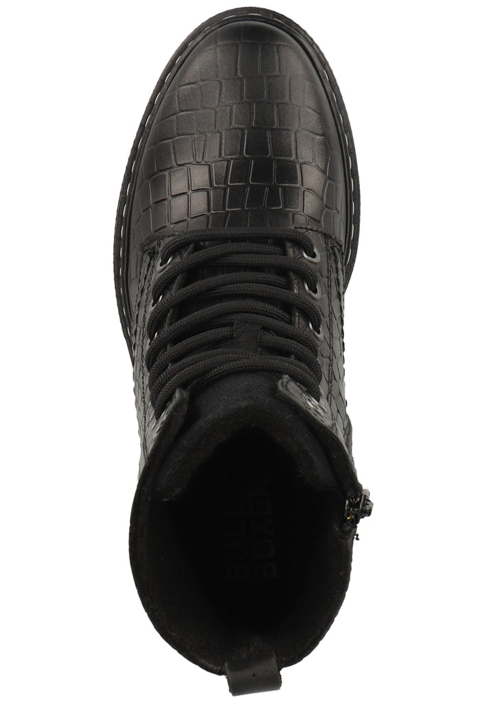 Bullboxer Stiefelette Leder Schwarz - surf4shoes