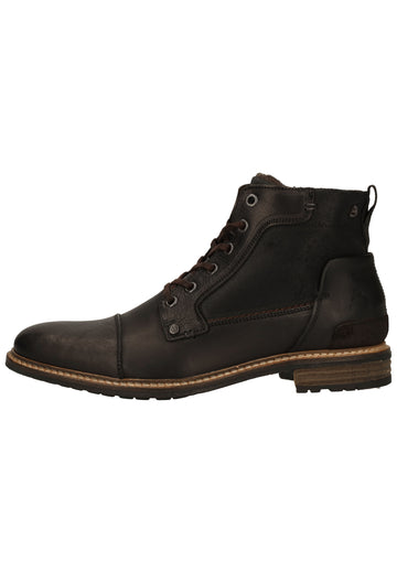 Bullboxer Stiefelette Leder Schwarz - surf4shoes