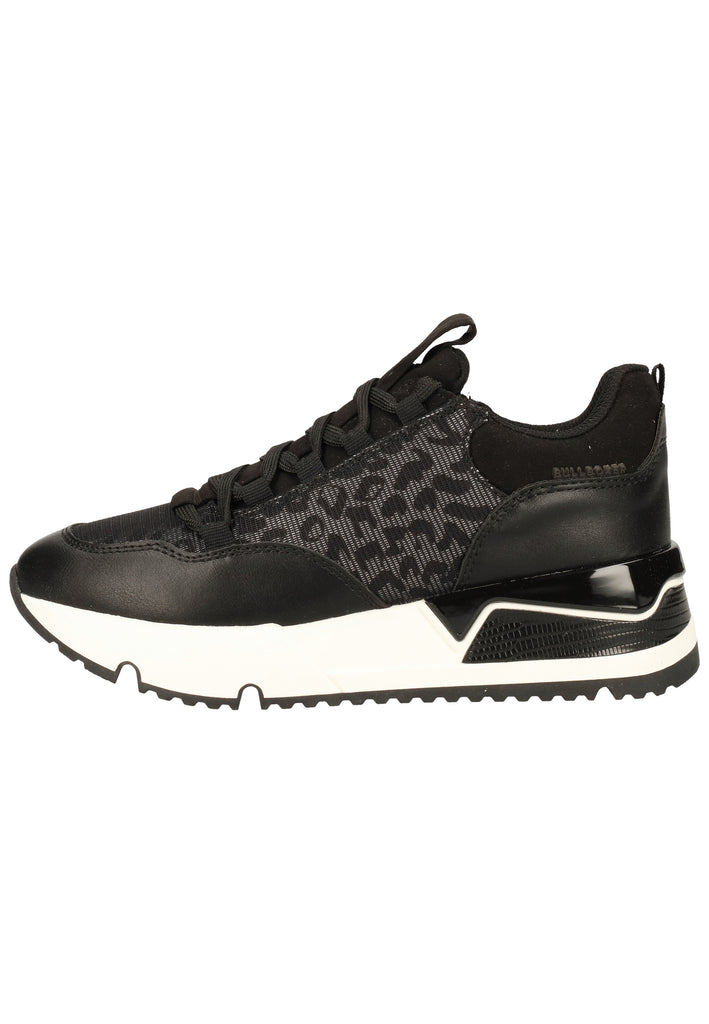 Bullboxer Sneaker Lederimitat/Textil Schwarz - surf4shoes