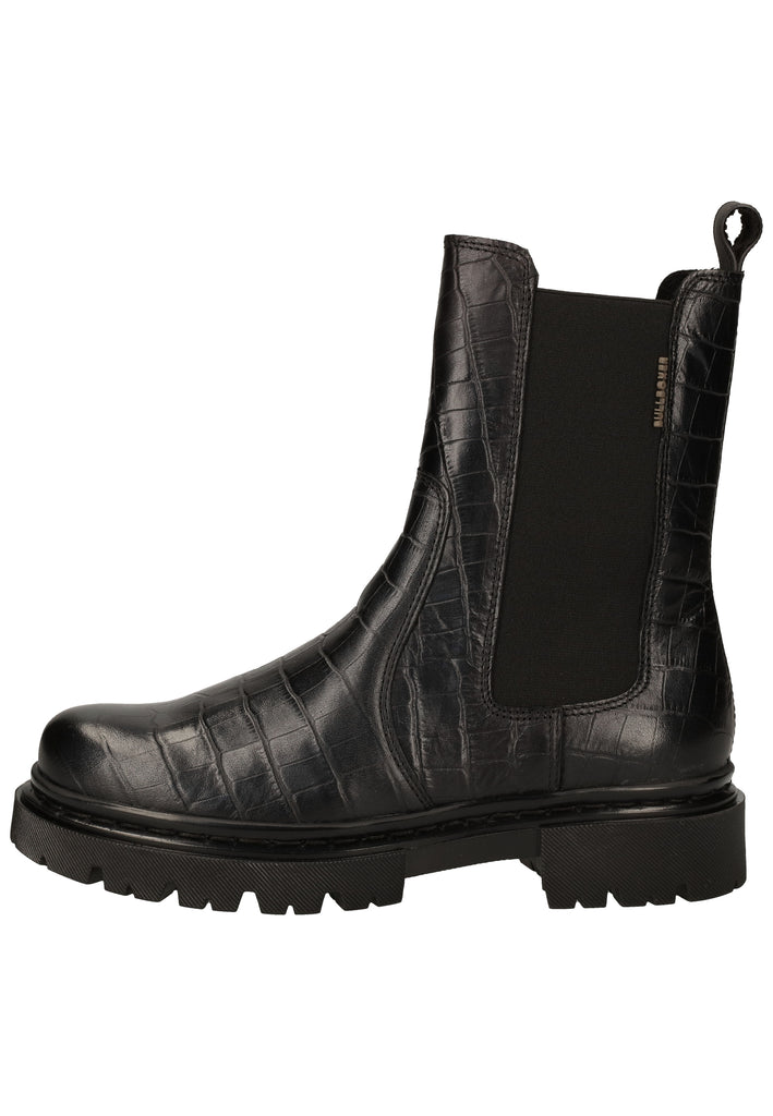 Bullboxer Stiefelette Leder/Textil Schwarz - surf4shoes