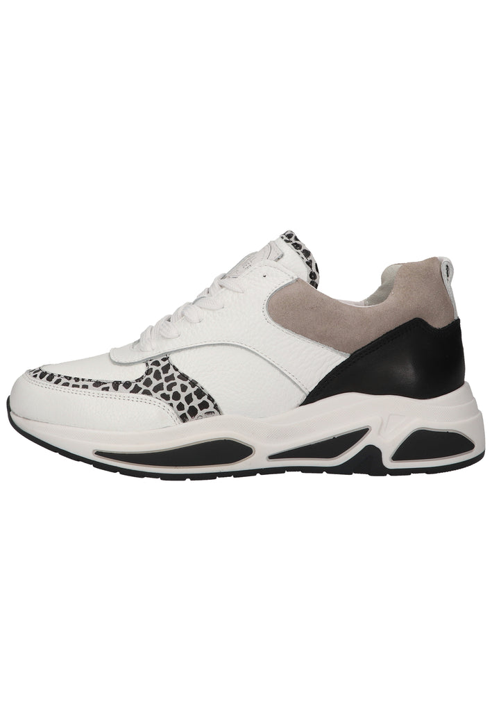 Bullboxer Sneaker Leder Weiß/Schwarz - surf4shoes