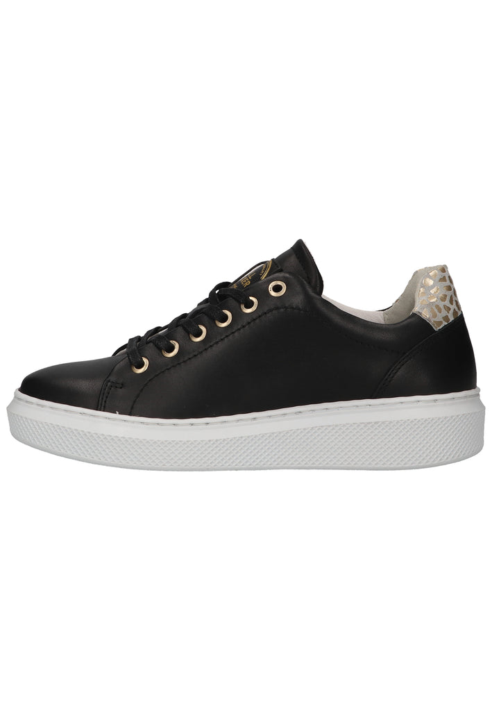Bullboxer Sneaker Leder Schwarz/Silber - surf4shoes