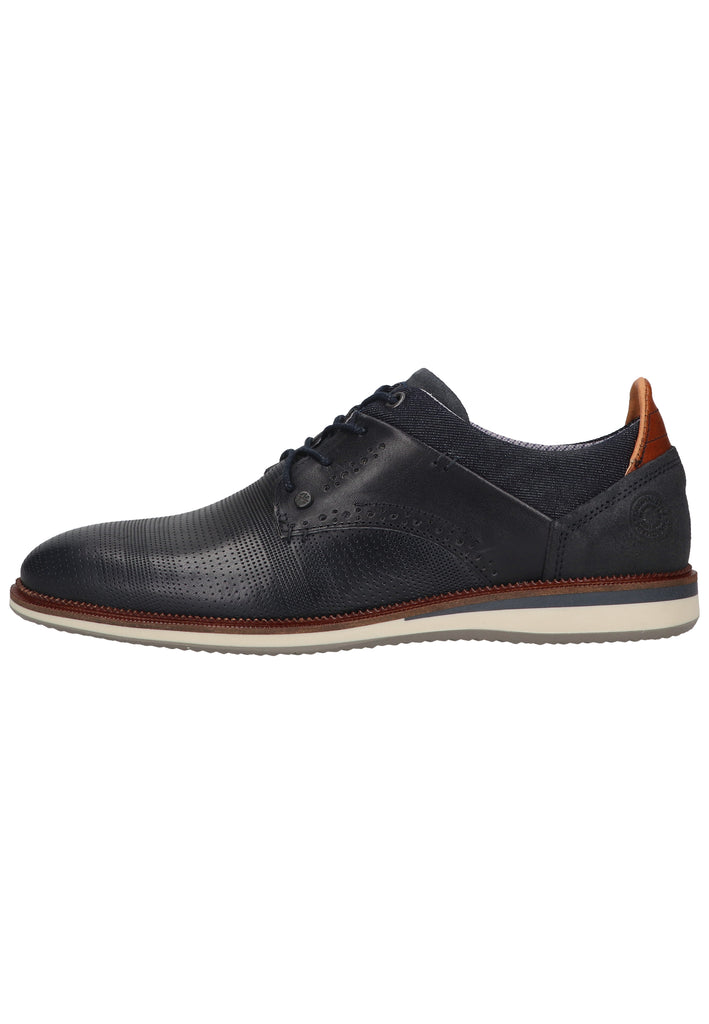 Bullboxer Sneaker Leder/Textil Blau - surf4shoes