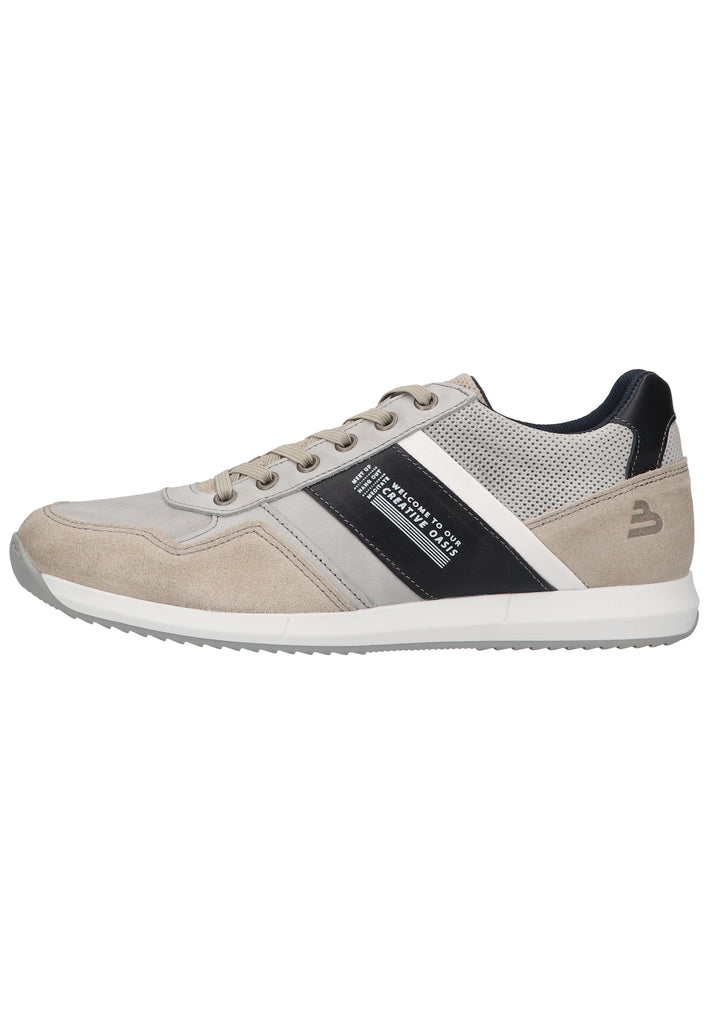 Bullboxer Sneaker Leder/Textil Grau - surf4shoes