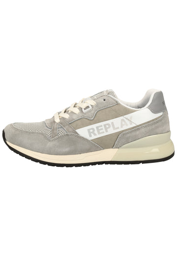 Replay Sneaker Veloursleder/Textil Grau - surf4shoes