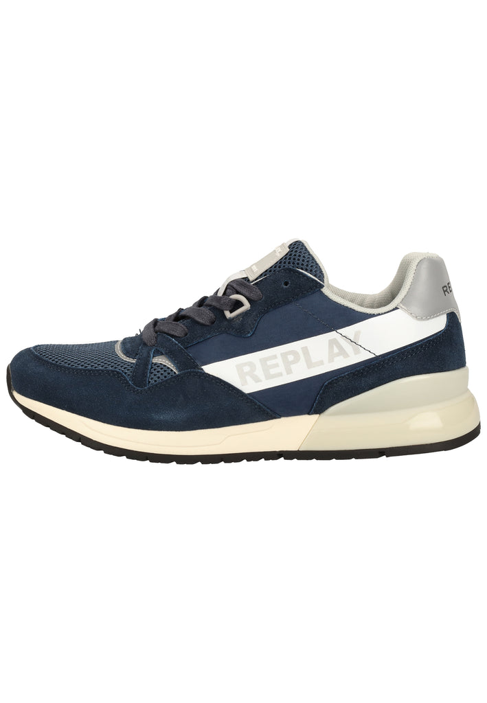 Replay Sneaker Veloursleder/Textil Navy - surf4shoes