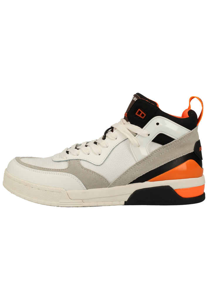Replay Sneaker Leder/Textil Weiß - surf4shoes