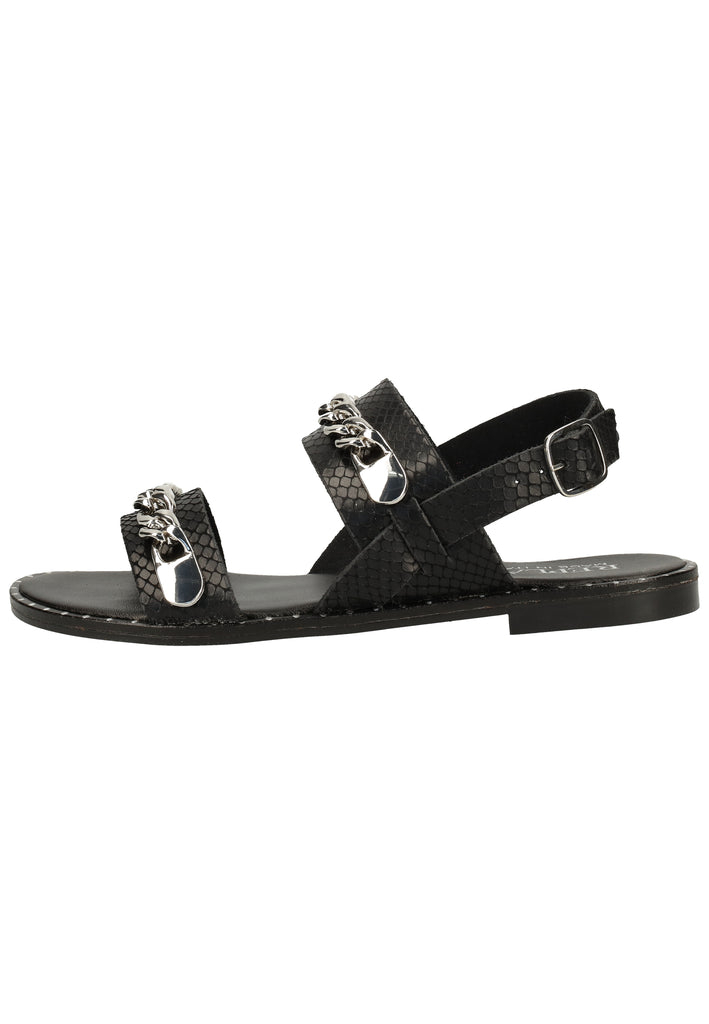 Replay Sandalen Lederimitat Schwarz - surf4shoes