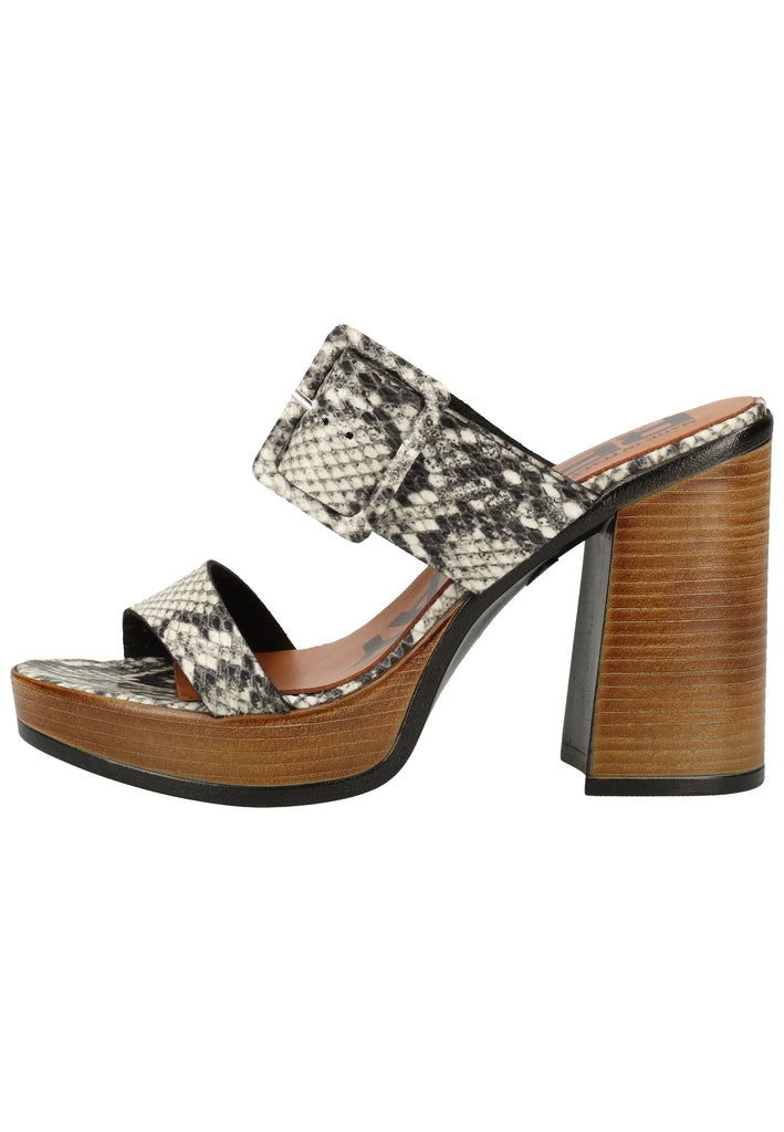Replay Pantoletten Lederimitat Stone - surf4shoes