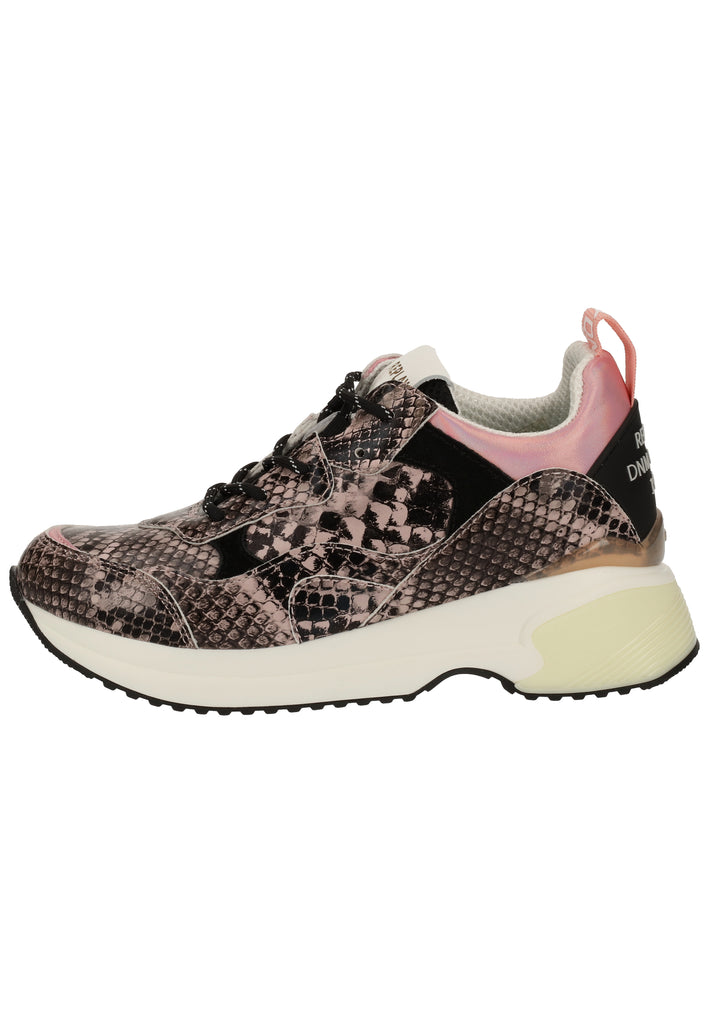 Replay Sneaker Veloursleder/Synthetik Schwarz/Pink - surf4shoes