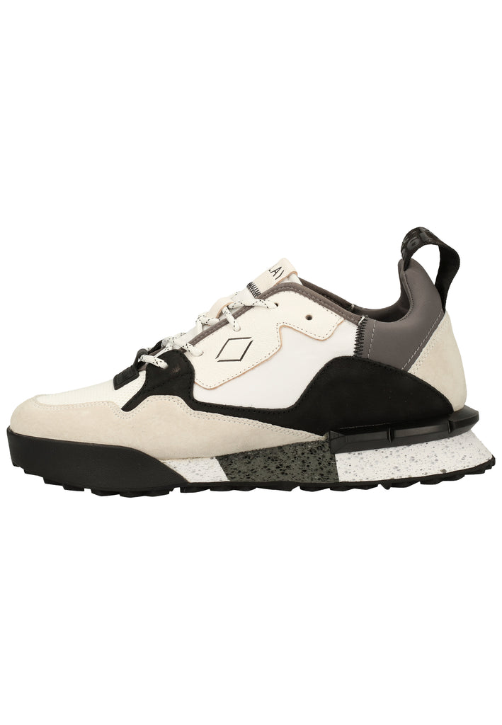 Replay Sneaker Leder/Textil Weiß/Schwarz - surf4shoes
