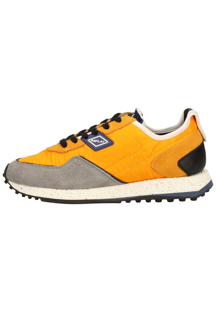 Replay Sneaker Leder/Textil Mustard - surf4shoes