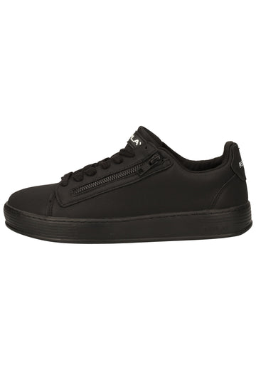 Replay Sneaker Lederimitat Schwarz - surf4shoes