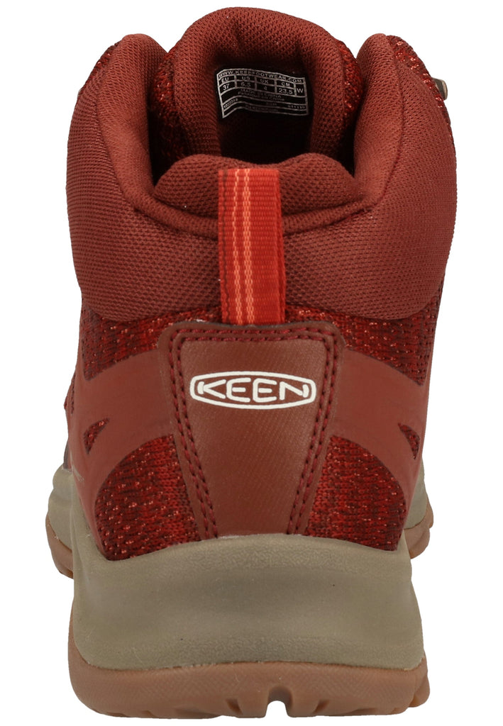 Keen Wanderschuhe Lederimitat/Textil Cherry - surf4shoes