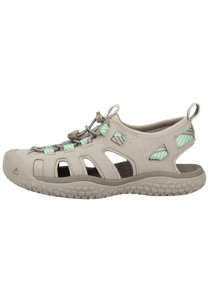 Keen Sandalen Lederimitat/Textil Hellgrau - surf4shoes