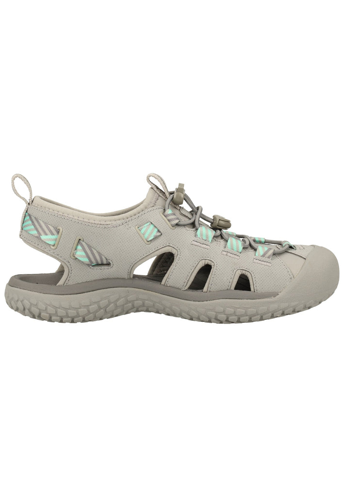 Keen Sandalen Lederimitat/Textil Hellgrau - surf4shoes