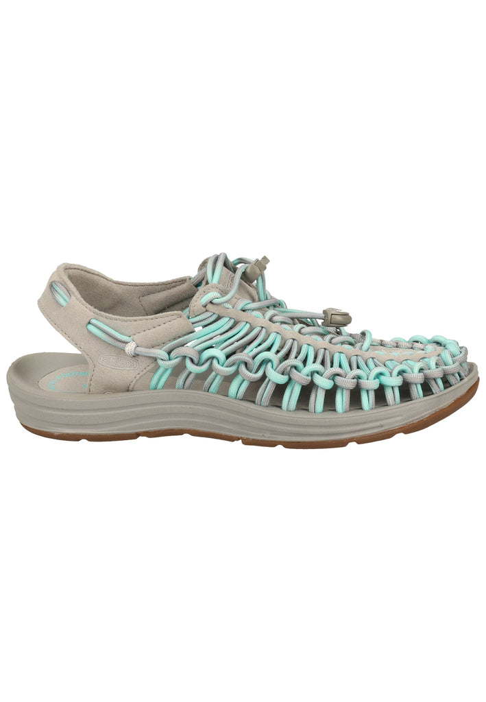 Keen Sandalen Textil Grau/Türkis - surf4shoes