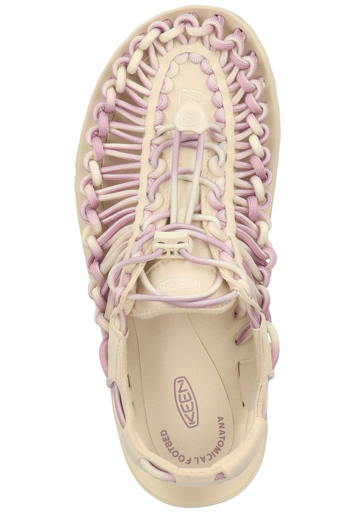 Keen Sandalen Textil Weiß/Pink - surf4shoes