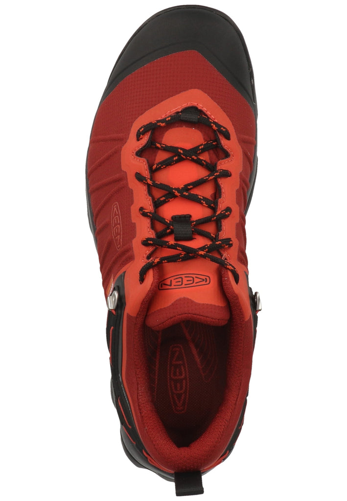 Keen Wanderschuhe Lederimitat/Textil Rot - surf4shoes