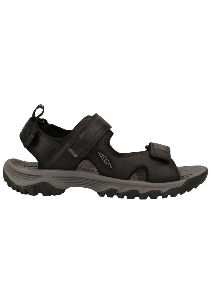 Keen Sandalen Lederimitat/Textil Schwarz/Grau - surf4shoes