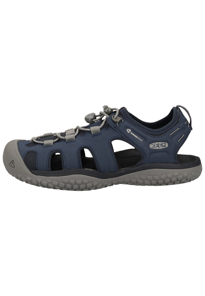 Keen Sandalen Lederimitat Navy/Grau - surf4shoes