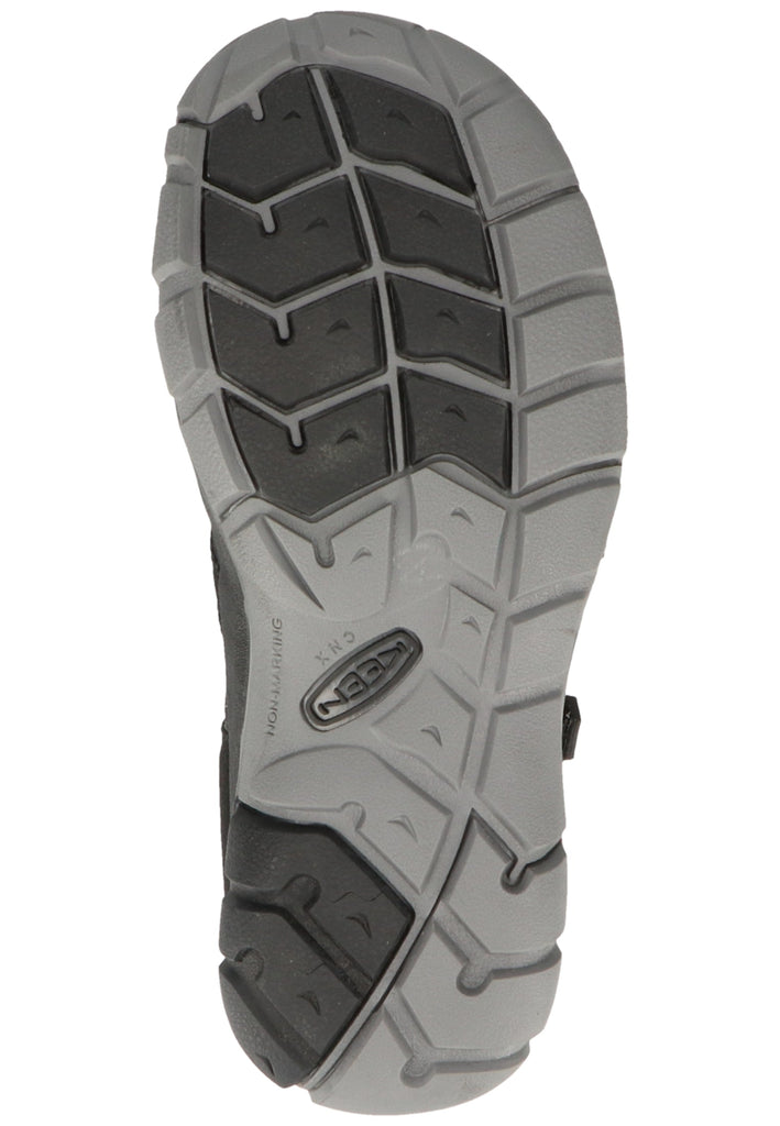 Keen Sandalen Lederimitat/Textil Schwarz/Grau - surf4shoes