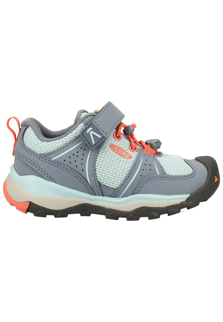 Keen Wanderschuhe Lederimitat/Mesh Grau/Coral - surf4shoes
