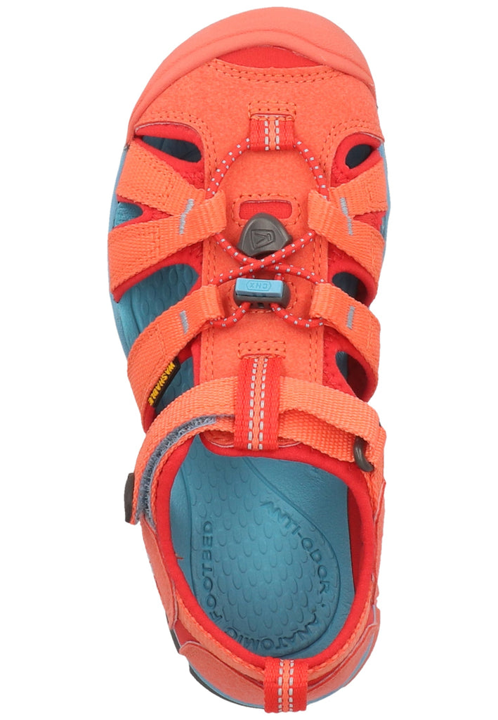 Keen Sandalen Lederimitat/Textil Coral - surf4shoes