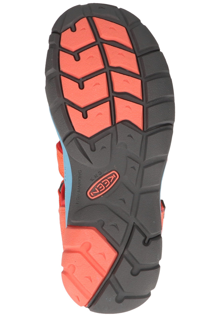 Keen Sandalen Lederimitat/Textil Coral - surf4shoes