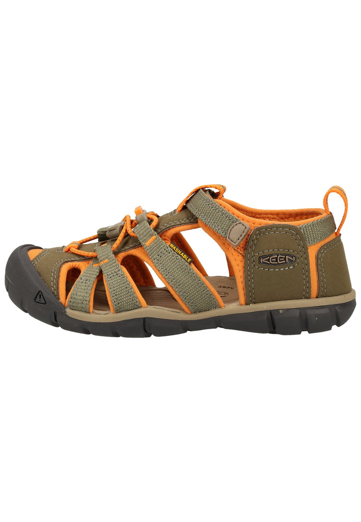 Keen Sandalen Lederimitat/Textil Olive - surf4shoes