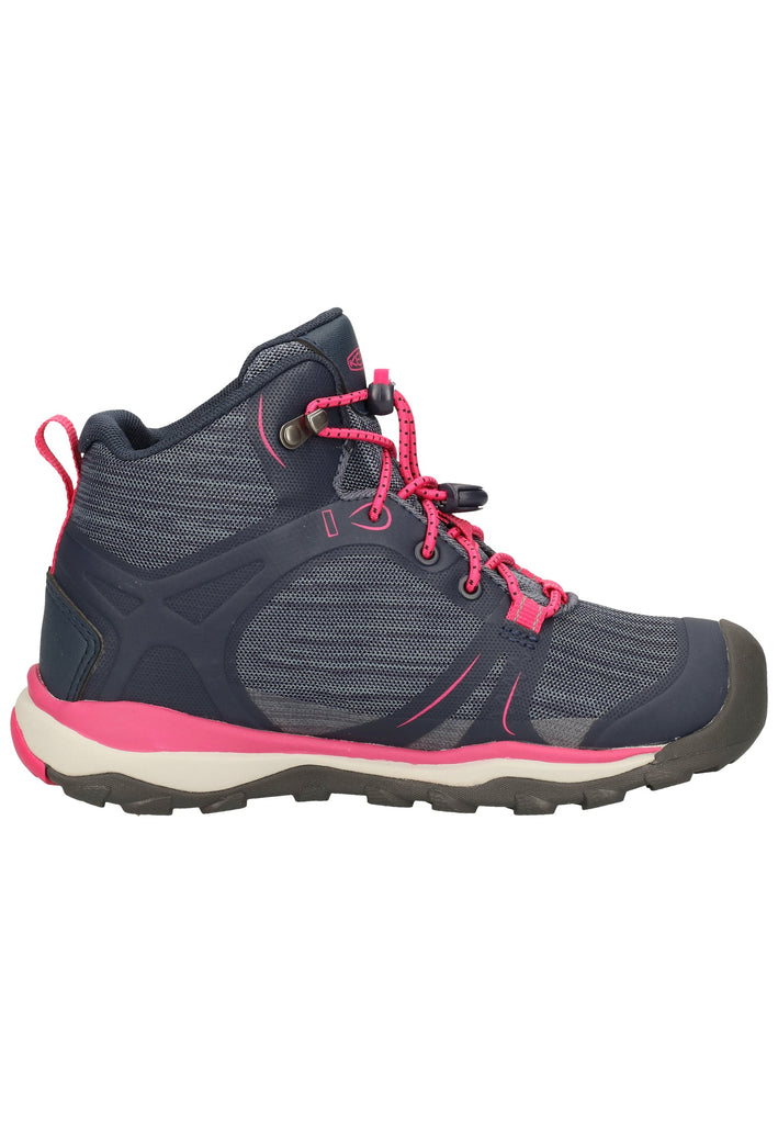 Keen Wanderschuhe Lederimitat/Textil Blau/Pink - surf4shoes