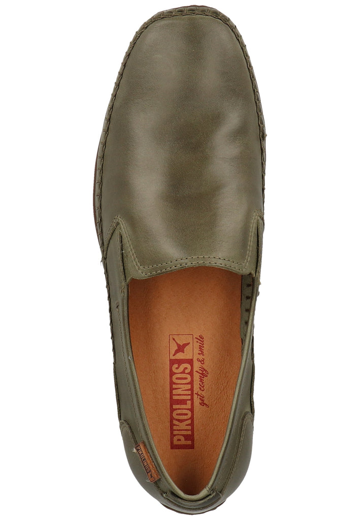 Pikolinos Slipper Leder Grün - surf4shoes