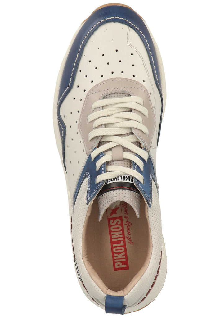 Pikolinos Sneaker Leder Royalblau - surf4shoes