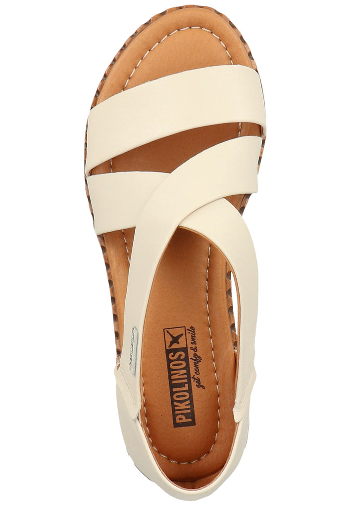 Pikolinos Sandalen Leder Beige - surf4shoes