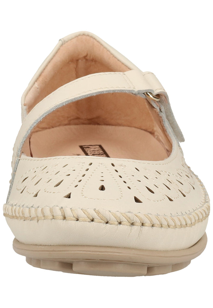 Pikolinos Ballerinas Leder Beige - surf4shoes